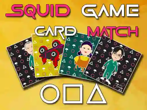 თამაში Squid Game Memory Card Match ონლაინ