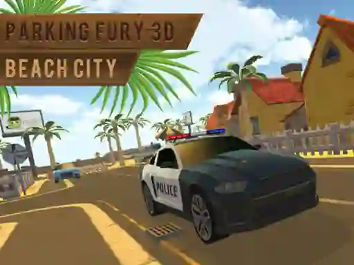 თამაში Parking Fury 3d: Beach City ონლაინ