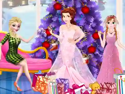 თამაში Girls Christmas Party Prep ონლაინ