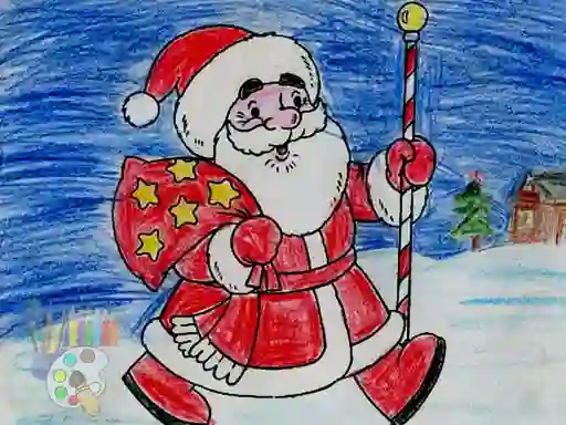 თამაში Santa Claus Coloring ონლაინ