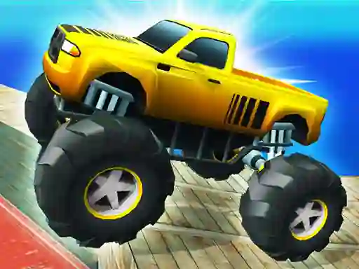 თამაში Monster Truck Port Stunt ონლაინ