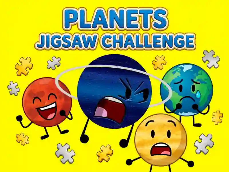თამაში Planets Jigsaw Challenge ონლაინ