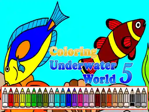 თამაში Coloring Underwater World 5 ონლაინ
