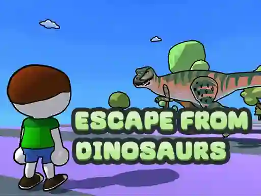 თამაში Escape From Dinosaurs ონლაინ