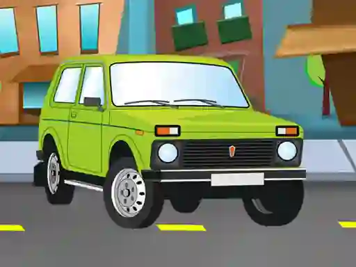 თამაში Russian Cars Differences ონლაინ
