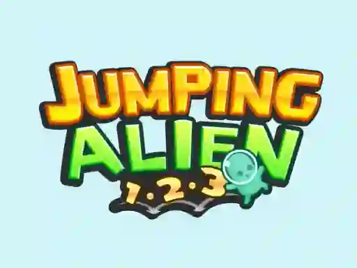 თამაში Jumping Alien 1.2.3 ონლაინ