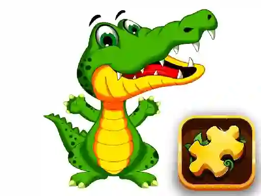 თამაში Aligator Puzzle ონლაინ