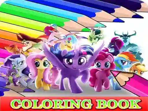 თამაში Coloring Book for My Little Pony ონლაინ