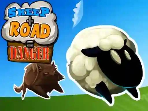 თამაში Sheep + Road u003d Danger ონლაინ