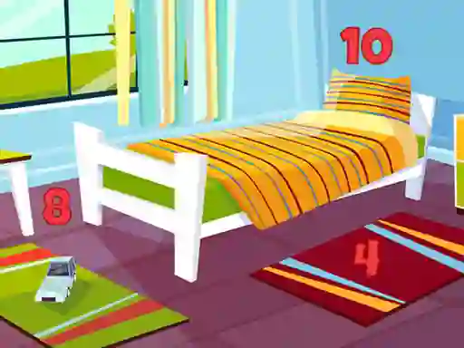 თამაში Rooms Hidden Numbers ონლაინ