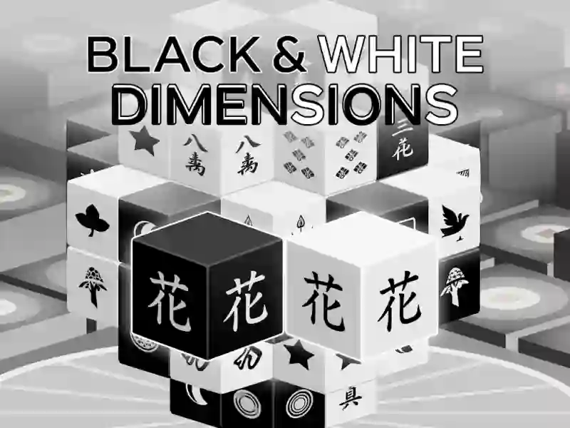თამაში Black and White Dimensions ონლაინ