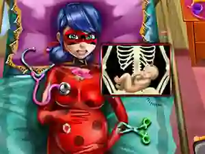 თამაში Pregnant Dotted Girl Emergency ონლაინ