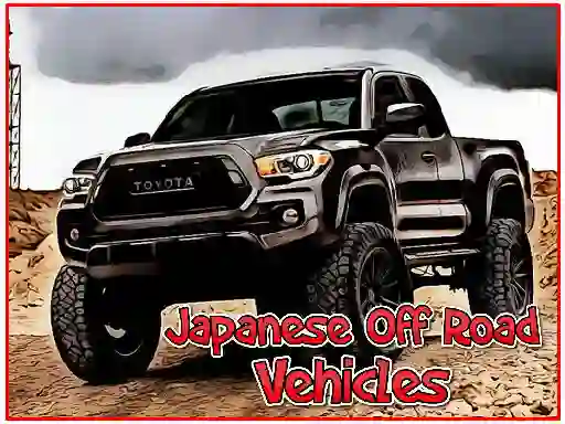 თამაში Japanese Off Road Vehicles ონლაინ