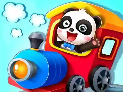 თამაში Baby Panda Train Driver ონლაინ