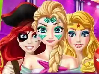 თამაში Halloween Princess Party ონლაინ