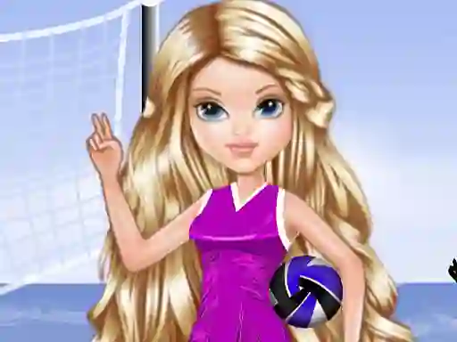 თამაში Barbie Volleyball Dress ონლაინ