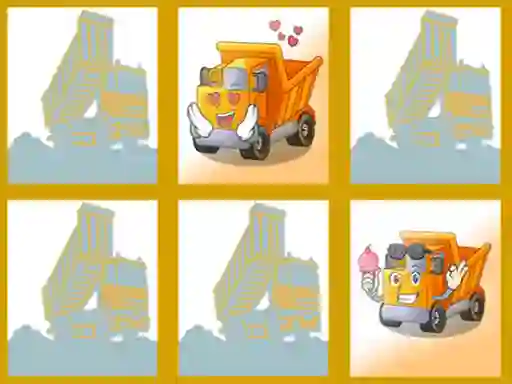თამაში Dump trucks memory ონლაინ