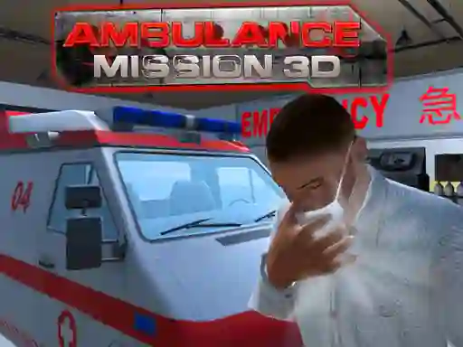 თამაში Ambulance Mission 3d ონლაინ