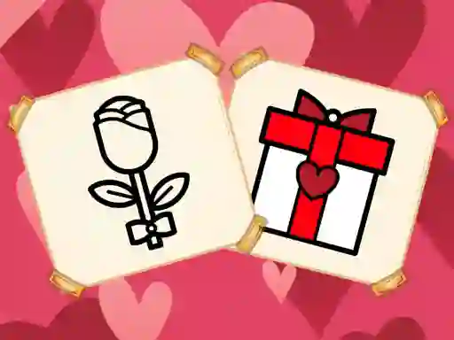 თამაში Valentine Present Coloring ონლაინ