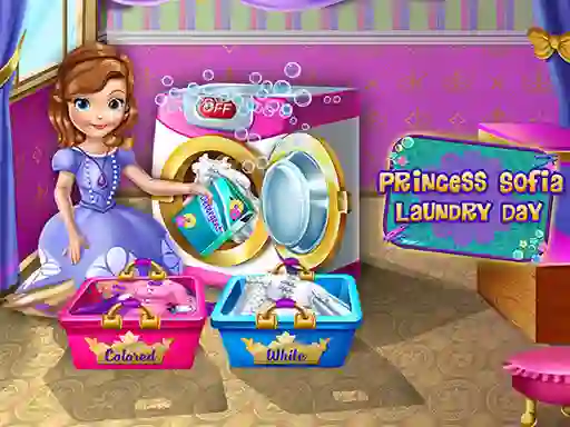 თამაში Young Princess Laundry Day ონლაინ