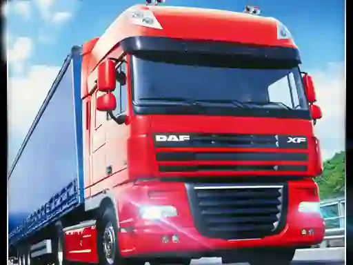 თამაში Euro Truck Simulator Cargo Truck Drive ონლაინ