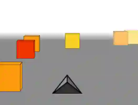 თამაში Cubefield ონლაინ