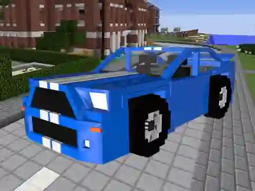 თამაში Blockcraft Cars Hidden Keys ონლაინ