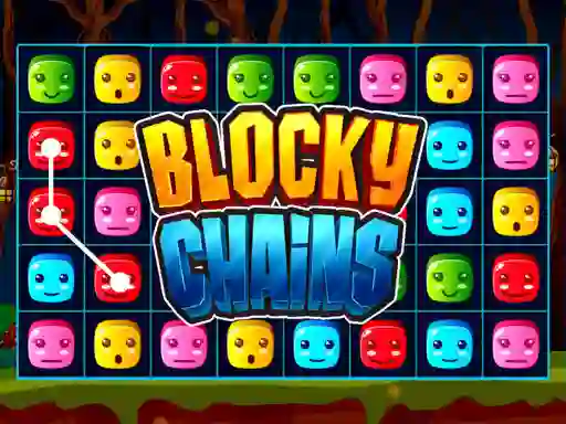 თამაში Blocky Chains ონლაინ