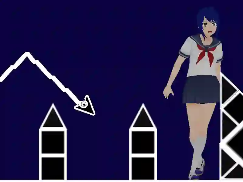 თამაში Space Geometry Dash Waves ონლაინ