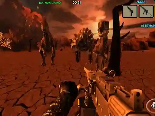 თამაში Dinosaurs Survival The End Of World ონლაინ