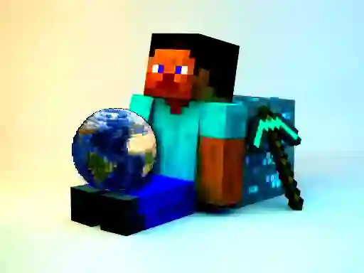 თამაში Mineblock Earth Survival ონლაინ