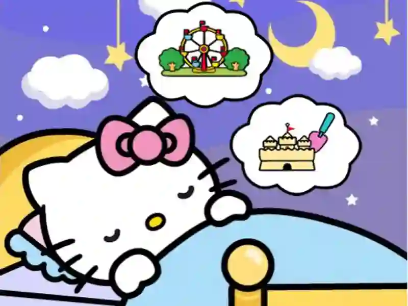 თამაში Hello Kitty Good Night ონლაინ