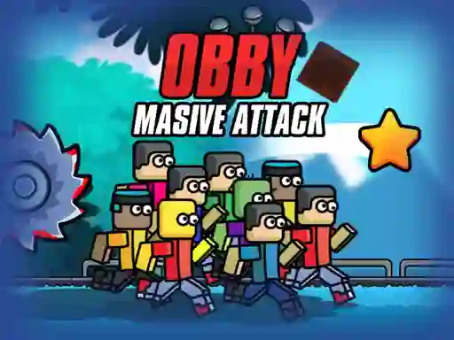 თამაში Obby Massive Attack ონლაინ