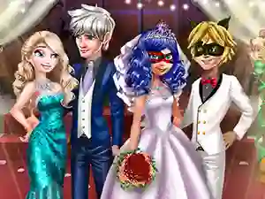 თამაში Ladybug Wedding Royal Guests ონლაინ