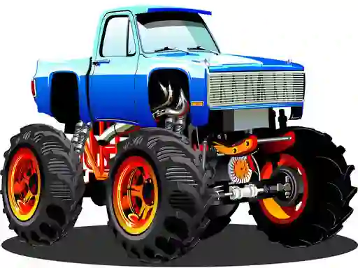 თამაში Monster Truck Puzzle ონლაინ