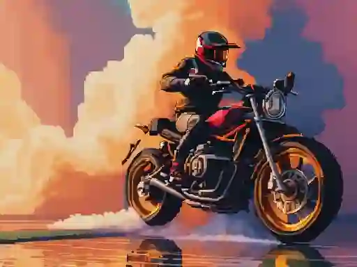 თამაში 3D Moto Simulator ონლაინ