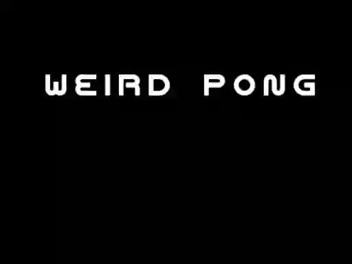 თამაში Weird Pong ონლაინ