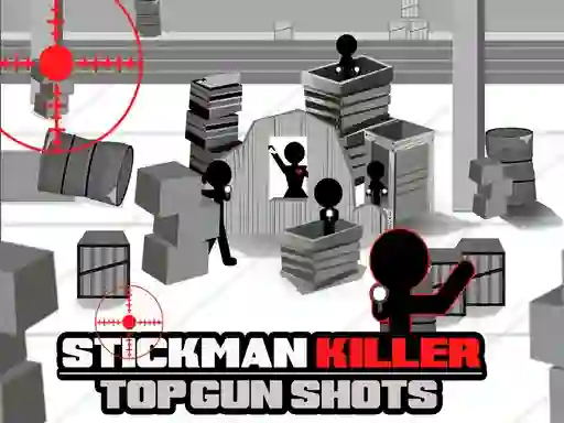 თამაში Stickman Killer Top gun Shots ონლაინ