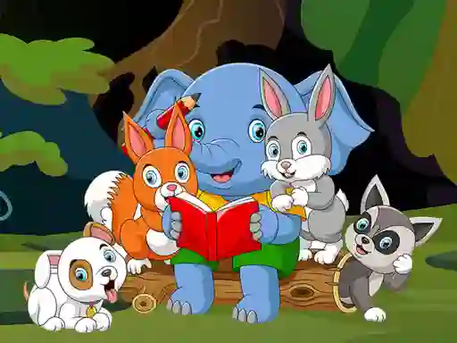 თამაში Cute Animals Memory ონლაინ