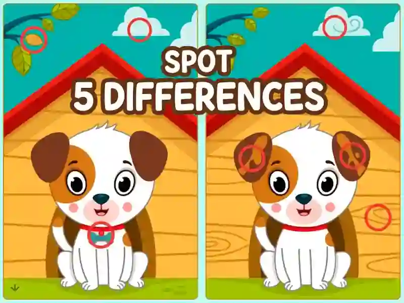 თამაში Spot 5 Differences ონლაინ
