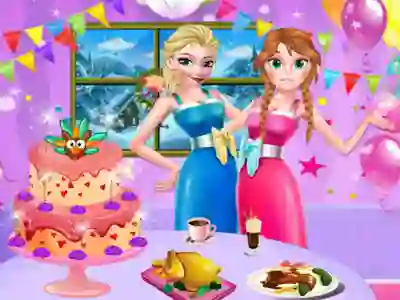 თამაში Princess Sisters Special Day ონლაინ