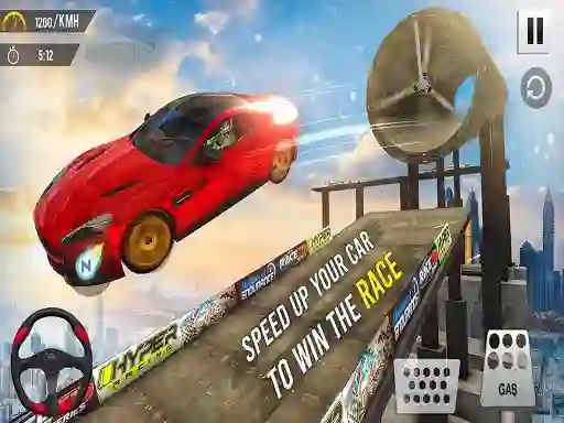 თამაში Impossible City Car Stunt ონლაინ