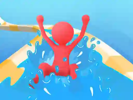 თამაში Waterpark Slide Race ონლაინ