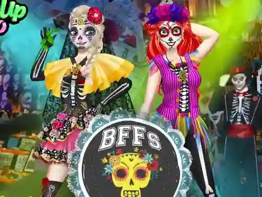 თამაში BFFS Day Of The Dead ონლაინ
