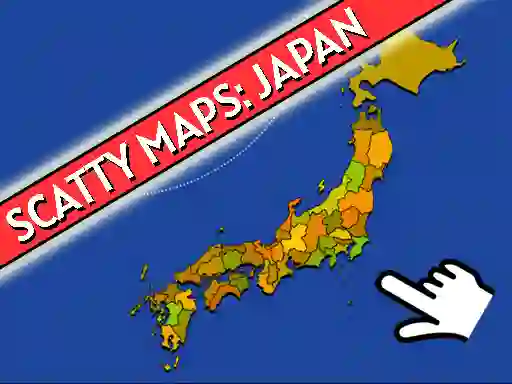 თამაში Scatty Maps Japan ონლაინ