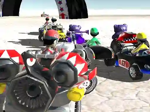 თამაში Xtreme Racing Cartoon 2019 ონლაინ