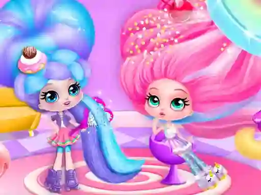 თამაში Cotton Candy Style Hair Salon ონლაინ