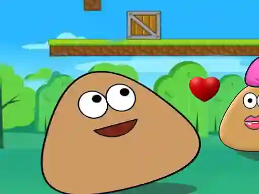 თამაში Pou Slide ონლაინ