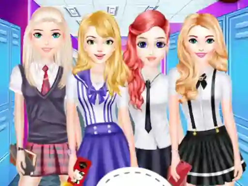 თამაში Girls School Fashion ონლაინ