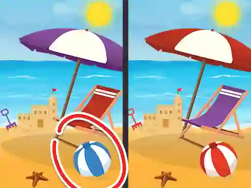 თამაში Spot The Difference Seasons ონლაინ